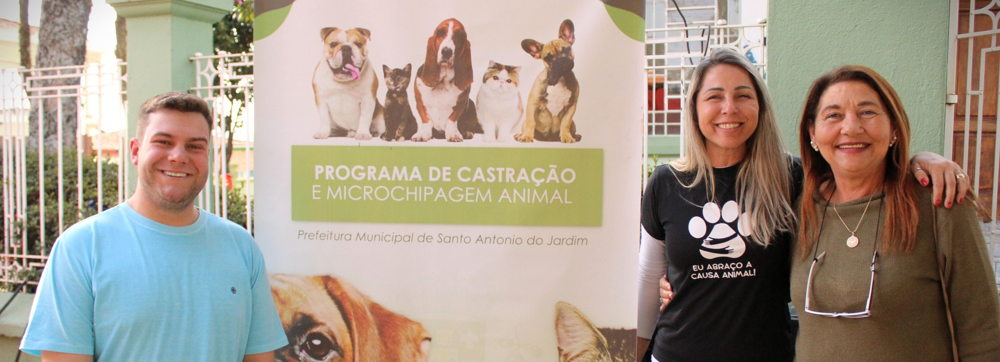 Terceira Etapa do Programa de Castração e Microchipagem Animal de Santo Antônio do Jardim é um sucesso