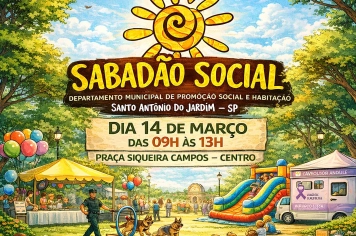 SABADÃO SOCIAL – AÇÃO EM PRAÇA PÚBLICA