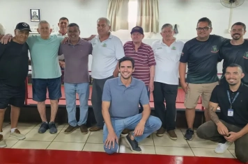 Inauguração da nova cancha de bocha