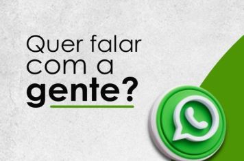 Agora temos um whatsapp exclusivo!