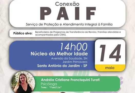 Família, Convite Especial – Conexão PAIF