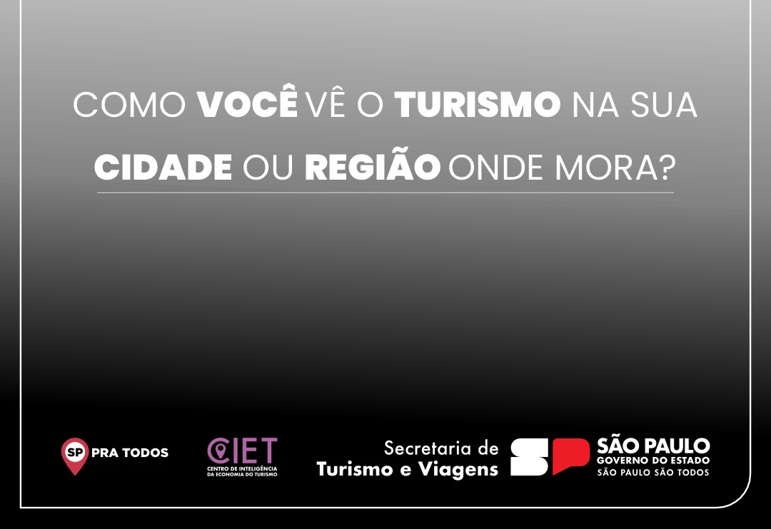 Como você vê o turismo na sua cidade?   