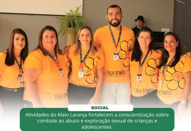 A Prefeitura de Santo Antônio do Jardim, por meio do Departamento de Promoção Social (CRAS e Conselho Tutelar) tem dado continuidade às atividades alusivas à Campanha Maio Laranja que visam a conscientização contra o abuso e exploração sexual de crianças 