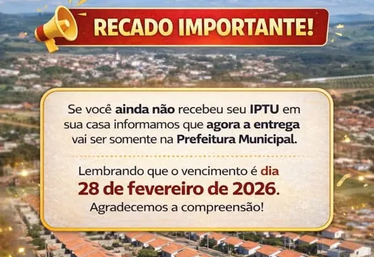 IPTU 2026!