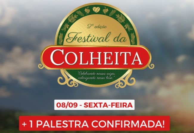 Palestra confirmada
