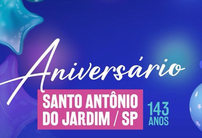 Saiba o que pode e o que não pode no show comemorativo de 143º anos de Santo Antônio do Jardim- SP!✨ 