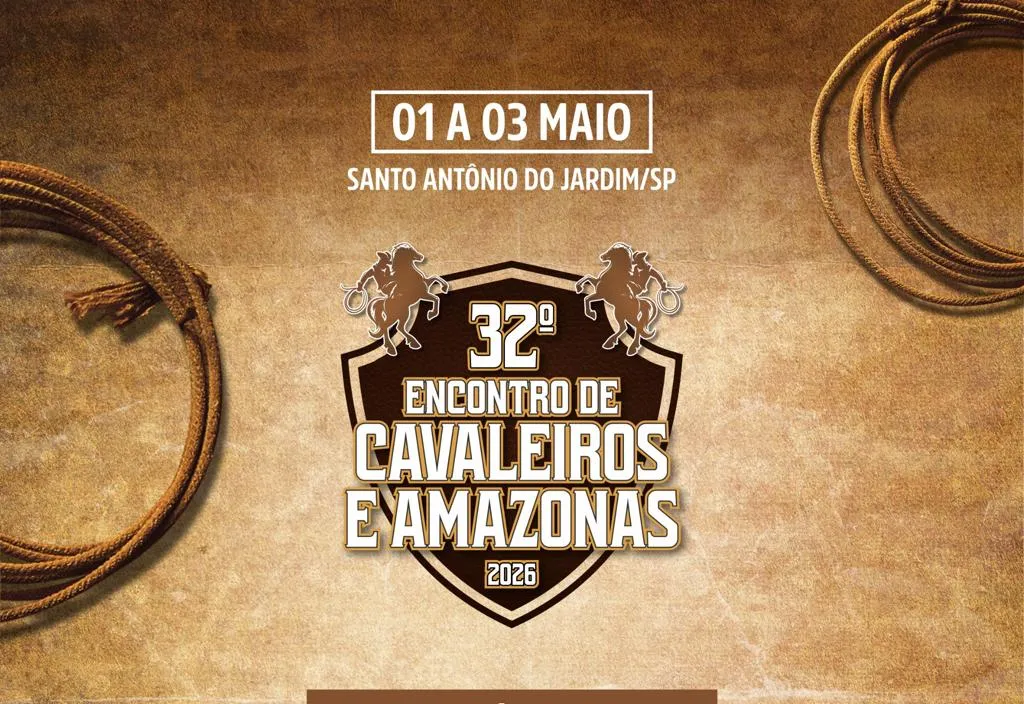Programação 32° Encontro de Cavaleiros e Amazonas!
