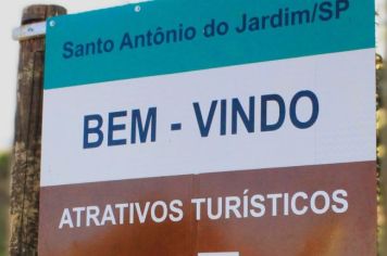 Instalação de novas placas turísticas em nossa cidade!