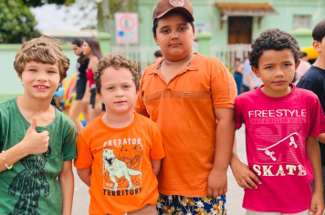 Dia das crianças na praça! 