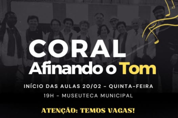 Coral Afinando o Tom