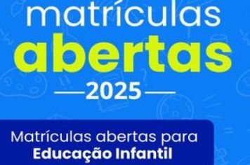 Matrículas abertas 2025!