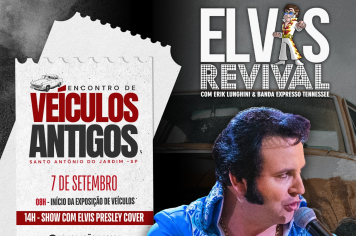 Encontro de Veículos Antigos em Santo Antônio do Jardim!