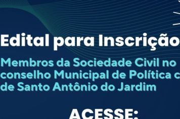 Edital Para Inscração