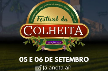 Vem aí o Festival da Colheita!