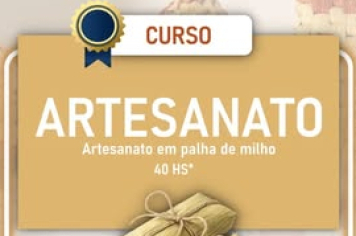 Oportunidade Única: Curso Gratuito de Artesanato em Palha de Milho