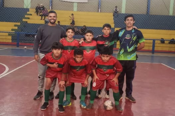Sub-13 de Santo Antônio do Jardim Busca Reação na Liga LIDARP de Futsal