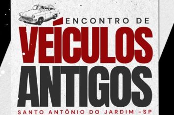 Encontro de Veículos Antigos em Santo Antônio do Jardim!