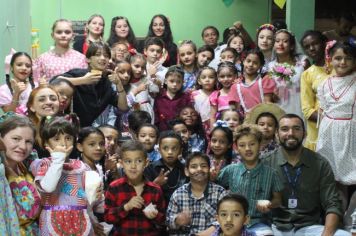 festa junina das crianças do Serviço de Convivência e Fortalecimento de Vínculos (SCFV) 