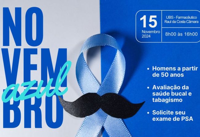 Inicia-se Campanha Novembro azul
