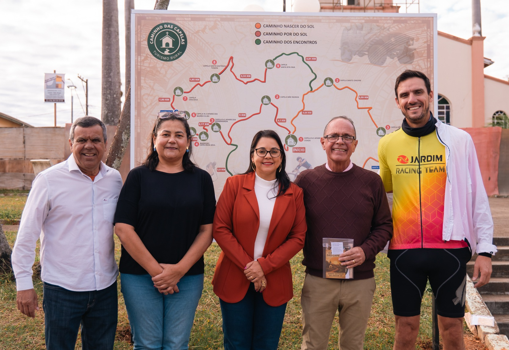 Caminho das Capelas é Inaugurado com Sucesso em Santo Antônio do Jardim!