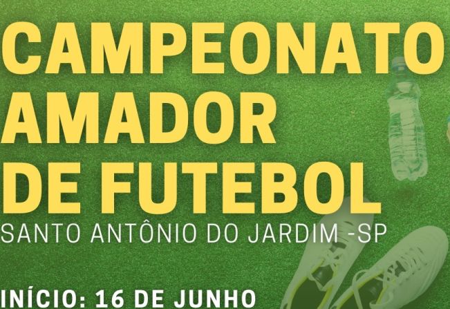 Campeonato Amador de Futebol em Santo Antônio do Jardim - SP