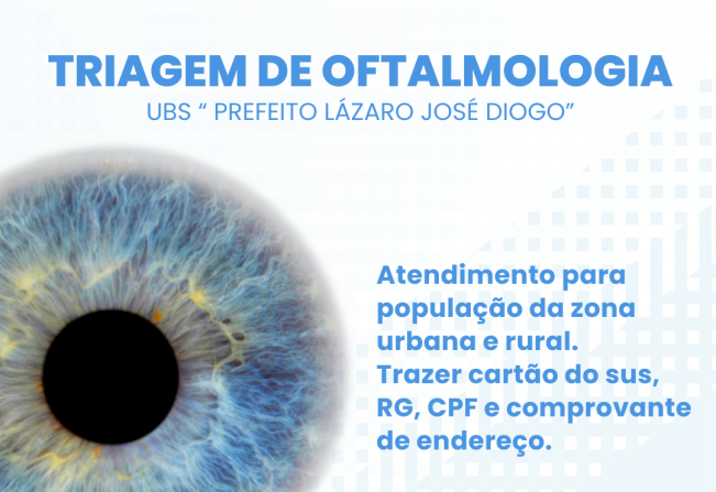 Triagem de Oftalmologia