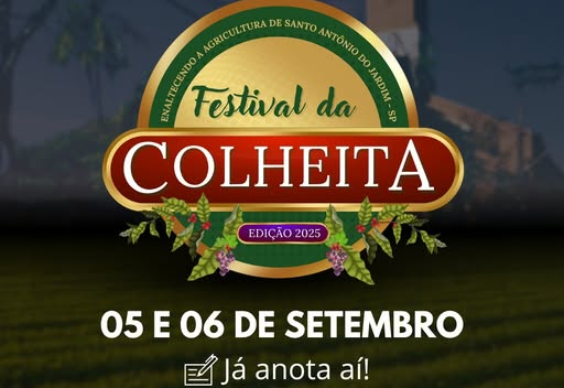 Vem aí o Festival da Colheita!