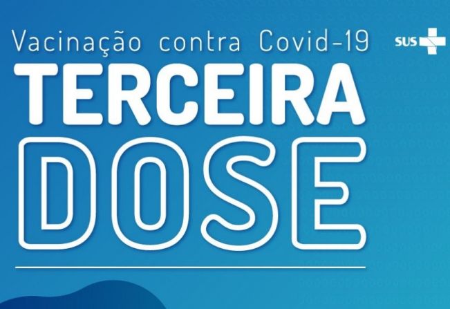 3ª dose da vacina contra Covid para idosos com esquema completo há mais de 6 meses.                       